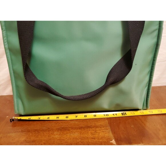 Kate Spade Diaper Shoulder Bag Tote Mint Green With Inner Pouch Zips Pockets - Picture 7 of 11